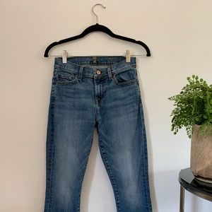 7 For All Mankind jeans - the ankle, skinny (size 26)